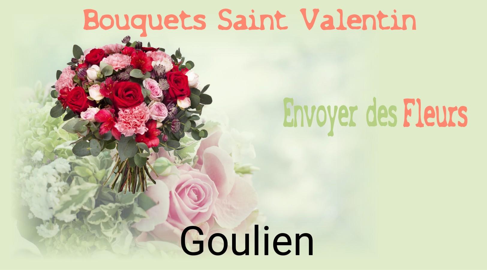 Roses de Saint-Valentin livrées à Goulien